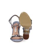 Roberto Festa Jeunesse Light Blue Silver Sandal Roberto Festa Jeunesse Light Blue Silver Sandal - Argento/Azzurro