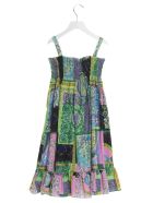Young Versace 'barocco' Dress Young Versace 'barocco' Dress - Multicolor