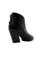 Halmanera Leather Ankle Boots Halmanera Leather Ankle Boots - BLACK