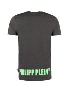 Philipp Plein Printed Cotton T-shirt Philipp Plein Printed Cotton T-shirt - grey