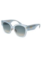 Ff 0458/g/s Sunglasses Fendi Ff 0458/g/s Sunglasses - MVUPR AZURE
