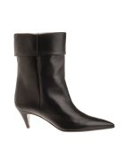 Ankle Boot With Cuff Saint Laurent Ankle Boot With Cuff - Nero