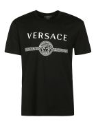 Versace Medusa Head Logo Print T-shirt Versace Medusa Head Logo Print T-shirt - Black
