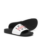 Dsquared2 Slippers With Print Dsquared2 Slippers With Print - White