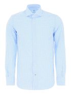 Mazzarelli Check Shirt Mazzarelli Check Shirt - QUADRO BIANCO CELESTE (Light blue)