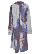 Y's Check Painted Coat Y's Check Painted Coat - Galles Blue