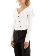 A.W.A.K.E. Mode Buttoned Jacket-top A.W.A.K.E. Mode Buttoned Jacket-top - OFF WHITE (White)