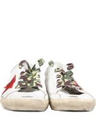 Golden Goose White ''super Star'' Sneakers For Boy Golden Goose White ''super Star'' Sneakers For Boy - White
