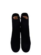 The Seller High Heels Ankle Boots In Black Suede The Seller High Heels Ankle Boots In Black Suede - black