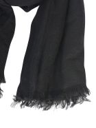 Destin Surl Frayed Scarf Destin Surl Frayed Scarf - Black