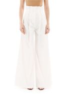 A.W.A.K.E. Mode High-waist Flared Pants A.W.A.K.E. Mode High-waist Flared Pants - OFF WHITE (White)