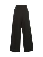 Y's O Straight Thick Pants Pinstripe Y's O Straight Thick Pants Pinstripe - Black