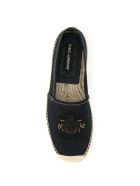Dolce & Gabbana Boccaccio Espadrilles Dg Coat Of Arms Dolce & Gabbana Boccaccio Espadrilles Dg Coat Of Arms - Nero