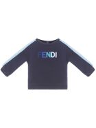 Fendi Kids Sweatshirt Fendi Kids Sweatshirt - Navy