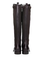 Fabio Rusconi Low Heels Boots In Brown Leather Fabio Rusconi Low Heels Boots In Brown Leather - brown