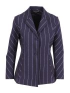 La Petite Robe By Chiara Boni 'fedora' Polyamide Blazer La Petit Robe Di Chiara Boni La Petite Robe By Chiara Boni 'fedora' Polyamide Blazer - Bonnie Navy