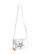 Golden Goose Star Crystal-embellished Crossbody Bag Golden Goose Star Crystal-embellished Crossbody Bag - Silver