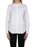 White Cotton Blend Shirt Brunello Cucinelli White Cotton Blend Shirt - White