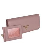 Saffiano Metal Plaque Continental Wallet Prada Saffiano Metal Plaque Continental Wallet