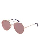 Ff 0194/s Sunglasses Fendi Ff 0194/s Sunglasses - DDBAP GOLD COPPER