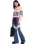 Sweatshirt In Rose-pink Cotton GCDS Sweatshirt In Rose-pink Cotton - Pink
