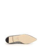 Jimmy Choo Glitter Romy Flats Jimmy Choo Glitter Romy Flats - SILVER MULTI (Silver)