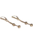 Skull Pendant Earrings Alexander McQueen Skull Pendant Earrings - Gold
