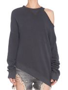 R13 'distorted' Sweatshirt R13 'distorted' Sweatshirt - Grey
