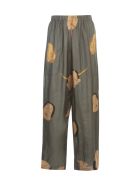 Uma Wang Palmer Wide Leg Pants Uma Wang Palmer Wide Leg Pants - Steel Blue Tan