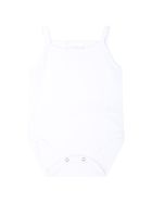 La Perla White Body For Babykids With Logo La Perla White Body For Babykids With Logo - White