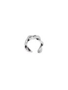 Alexander McQueen Chain And Skull Ring Alexander McQueen Chain And Skull Ring - Argento