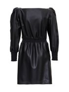 Philosophy di Lorenzo Serafini Leatheret Dress Philosophy di Lorenzo Serafini Leatheret Dress - Black