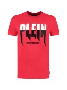 Philipp Plein Logo Print Cotton T-shirt Philipp Plein Logo Print Cotton T-shirt - red