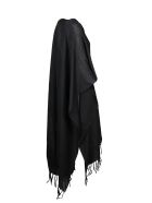 Saint Laurent Tassels Poncho Saint Laurent Tassels Poncho - Black