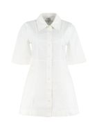 Baum und Pferdgarten Abera Cotton Mini-dress Baum und Pferdgarten Abera Cotton Mini-dress - White