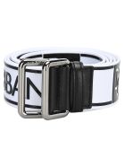 Dolce&gabbana Branded Tape Belt Dolce & Gabbana Dolce&gabbana Branded Tape Belt - WHITE