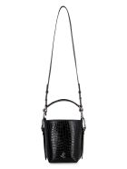 Jimmy Choo Varenne Leather Bucket Bag Jimmy Choo Varenne Leather Bucket Bag - black