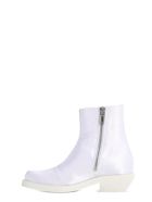 Nylon Ankle Boots MM6 Maison Margiela Nylon Ankle Boots - Bianco