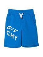 Givenchy Blue Bermuda Shorts Givenchy Blue Bermuda Shorts - Blu