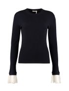 Chloé Ribbed Knit Top Chloé Ribbed Knit Top - blue