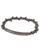 Silver-tone Brass Bracelet Alexander McQueen Silver-tone Brass Bracelet - Silver