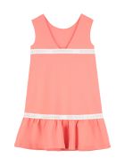 Emporio Armani Ruffled Mini Dress Emporio Armani Ruffled Mini Dress - Salmon pink