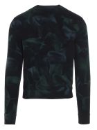 Saint Laurent 'jungle Tie-dye' Sweatshirt Saint Laurent 'jungle Tie-dye' Sweatshirt - Verde