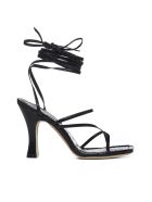 Paris Texas Mirta Animalier-effect Leather Sandals Paris Texas Mirta Animalier-effect Leather Sandals - Nero
