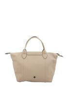 Longchamp Le Pliage Cuir - Top Handle Bag S Longchamp Le Pliage Cuir - Top Handle Bag S - Pale Pink