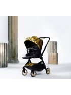 Young Versace Stroller With Baroque Print Young Versace Stroller With Baroque Print - Nero/oro