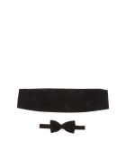 Ermenegildo Zegna Kit Cummerbund Bow Tie Ermenegildo Zegna Kit Cummerbund Bow Tie - A Black