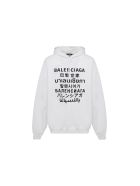 Balenciaga Hoodie Balenciaga Hoodie - Bianco e Nero