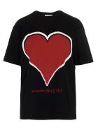 Alexander Mcqueen 'graphic Heart' T-shirt Alexander McQueen 'graphic Heart' T-shirt - 0901