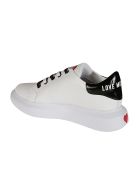 Love Moschino Rear Logo Sneakers Love Moschino Rear Logo Sneakers - White